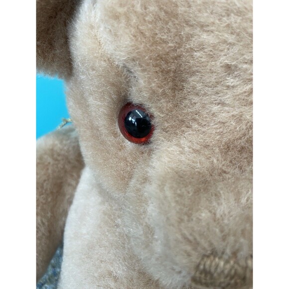 1983 Vintage House Of Nisbet Teddy Bear Jointed England Numbered 596/2500 - Picture 8 of 8